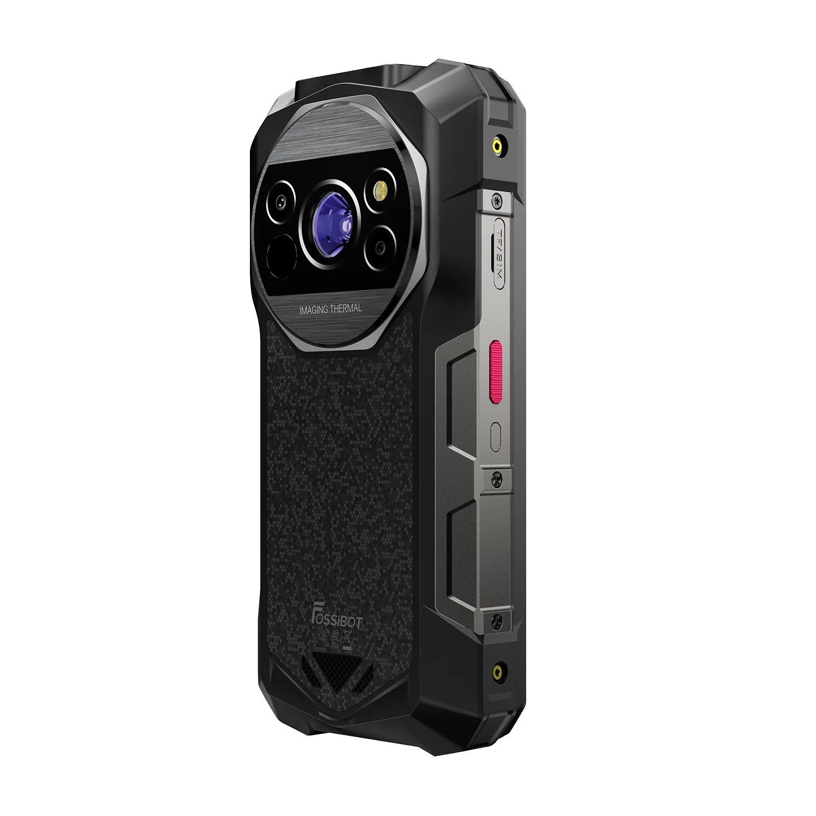FOSSiBOT F115 Ultra Rugged Smartphone, Black, 5G, 64MP Night Vision + 1200m Laser Rangefinder, 6.78" 120Hz, 36GB RAM (12GB + 24GB expandable), 256GB, Android 16, NFC, 20000mAh Battery [6]