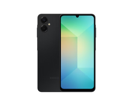 Producatori Telefoane - Telefon mobil Samsung Galaxy A06, 128GB, 4GB RAM, 5G, Black