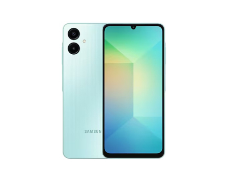 Producatori Telefoane - Telefon mobil Samsung Galaxy A06, 128GB, 4GB RAM, 5G, Light Green