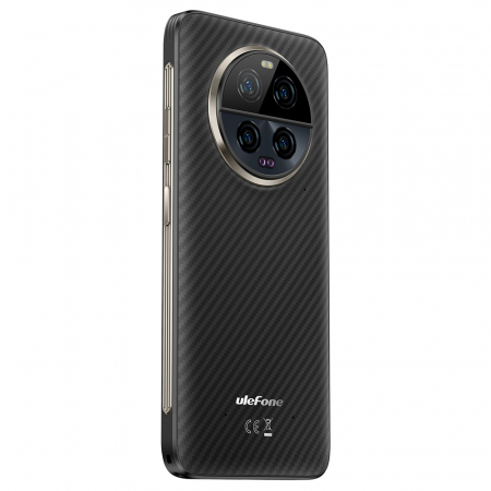 Telefon mobil Ulefone Armor 23 Ultra 5G Negru, Comunicare satelit, 6.78" LCD FHD+ 120Hz, 24GB RAM (12GB + 12GB extensibili), 512GB ROM, Android 13, MediaTek MT6891, 64MP Night Vision, 5280mAh, 120W [18]