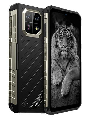 Phone - Ulefone Armor 22 Pro Mobile Phone, Black, 4G, eSIM, NFC, 6.58" FHD+ 120Hz, 16GB RAM (8GB + 8GB Extended), 256GB, Helio G200, 64MP + 64MP Night Vision Camera, 6600mAh, 33W, Android 16, Dual SIM
