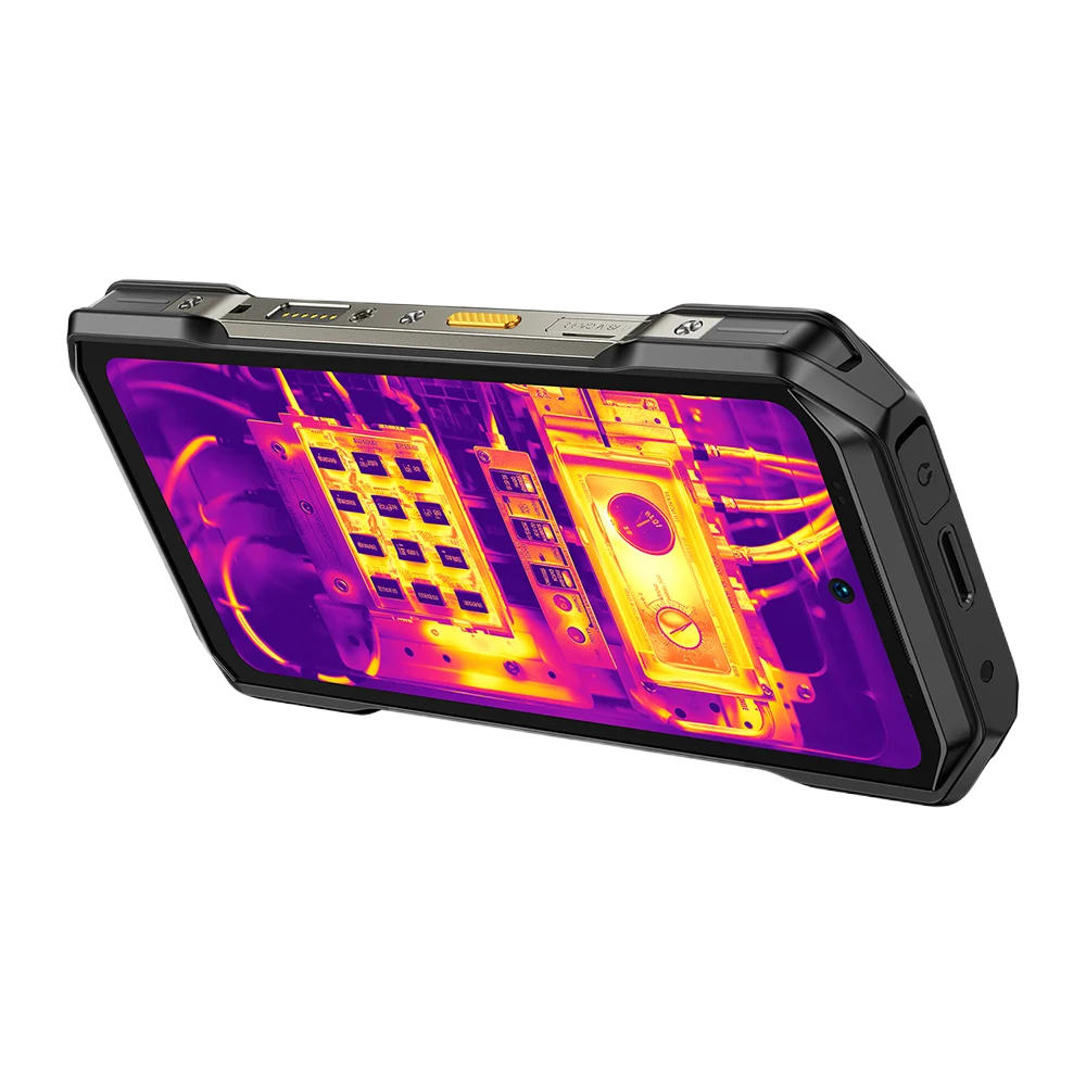 Telefon Mobil Ulefone Armor 27T Pro+, Negru, 5G Resigilat, Cameră termică FLIR 3.5, 6.78" FHD+ 120Hz, 24GB RAM (12GB + 12GB extensibili), 256GB ROM, 64MP Night Vision, Android 15, NFC, Dual SIM [3]