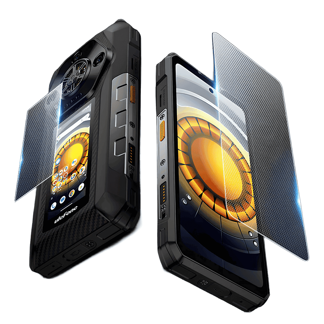 Mobiltelefon Ulefone Armor 30 Pro, 5G, 6.95" FHD+, 32GB RAM (16GB+16GB bővíthető), 512GB ROM, 50MP + 64MP Night Vision, Android 14, Dimensity 7300X, Wi-Fi 6E, 12800mAh, 66W, Dual SIM [1]