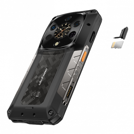 Telefon mobil Ulefone Armor 28 Ultra Thermal, 5G, 6.67" AMOLED, 32GB RAM(16GB + 16GB extensibili), 1TB ROM, Camera Termica, Night Vision, Android 15,Mediatek Dimensity 9300+, WiF [4]