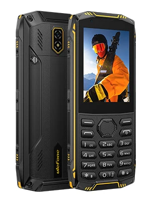 Phone - Ulefone Armor Mini 5 Mobile Phone, Black, 4G LTE, 2.8", 1GB RAM, 8GB ROM, Android 11, Dual SIM, FM Radio, USB-C, 2500mAh