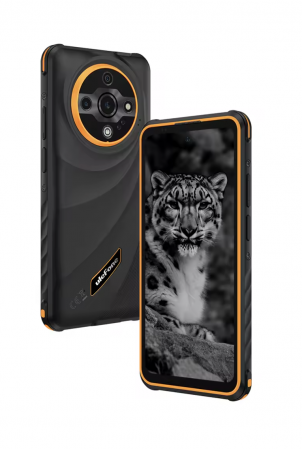 Telefoane - Telefon mobil Ulefone Armor X31, Portocaliu, 4G, 6.56", 12GB RAM (6GB+6GB extensibili), 128GB ROM, Camera Tripla 48MP+20MP Night Vision+2MP Macro, Android 14, Helio G91, 6050mAh, 18W, Dual SIM
