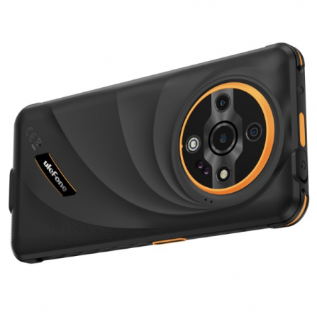 Telefon mobil Ulefone Armor X31 Pro, Portocaliu, 5G, 6.56" 120Hz, 16GB RAM (8GB+ 8GB extensibili) , 256GB ROM, Android 14, Camera Night Vision 25MP,  6050mAh, Dual SIM [3]