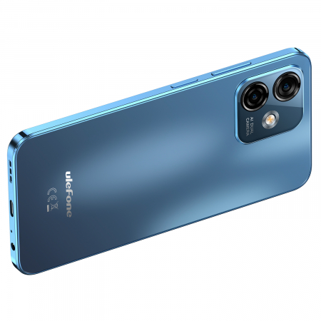 Ulefone Note 16 Pro Mobile Phone Blue 4G, 6.52" IPS LCD, 16GB RAM (8GB + 8GB expandable), 128GB ROM, Android 13, Unisoc T606 OctaCore, 4400mAh, Dual SIM [1]