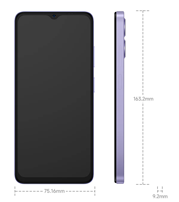 Mobile Phone Ulefone Note 21, Purple, 4G, 6.56'' HD+, Android 14, 12GB RAM (4GB + 8GB expandable), 128GB ROM, 13MP + 8MP, 5000mAh, Dual SIM [1]