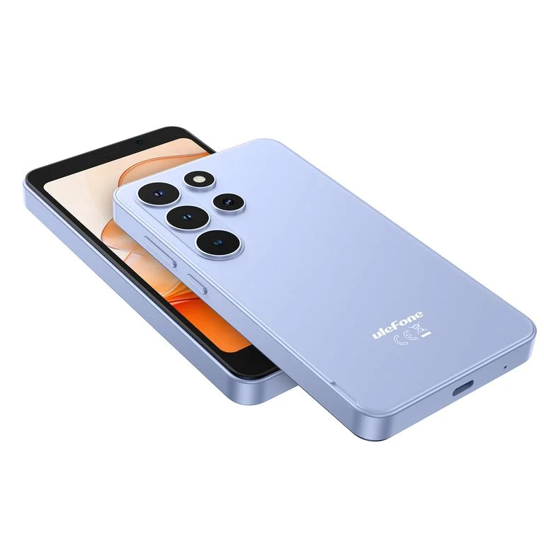 Telefon Mobil Ulefone Note 22, Albastru, 4G LTE, 5.0", 20GB RAM (3GB + 17GB extensibili), 32GB ROM, Android 16 Go, Face Unlock, Dual SIM, 3000mAh [1]