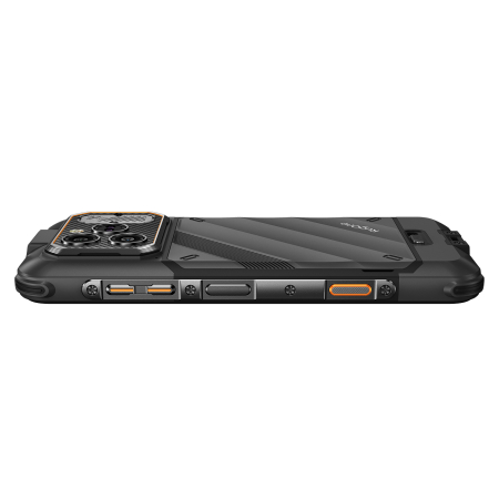 Ulefone RugOne Xever 8 Smartphone, Black, 4G, 6.50" FHD+ 120Hz, 16GB RAM (8GB + 8GB expandable), 128GB, 64MP + 20MP Night Vision Camera, Helio G200, Android 16, NFC, 4800mAh, Dual SIM [16]