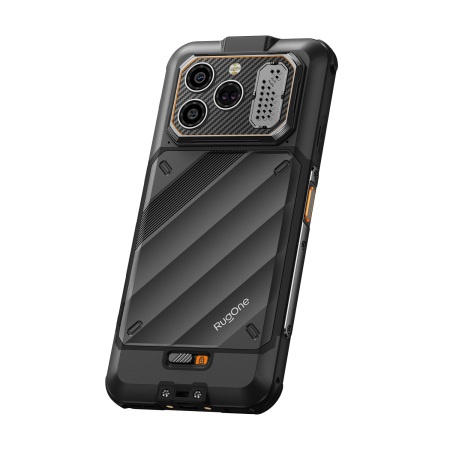 Ulefone RugOne Xever 8 Smartphone, Black, 4G, 6.50" FHD+ 120Hz, 16GB RAM (8GB + 8GB expandable), 256GB, 64MP + 20MP Night Vision Camera, Helio G200, Android 16, NFC, 4800mAh, Dual SIM [14]