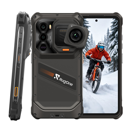 Telefoane (Smartphone) 5G - Telefon Mobil Ulefone RugOne Xsnap 7 Pro, Negru, 5G, eSIM, NFC, 6.67” 1.5K 120Hz, 24GB RAM (12GB + 12GB extensibili), 512GB ROM, Dimensity 8400, 9300mAh 45W, Cameră Acțiune 2.7K, Night Vision 64MP, Android 16, Dual SIM