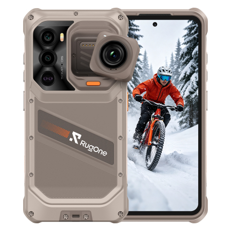 Ulefone RugOne Xsnap 7 Pro Mobile Phone, Sand Dune, 5G, eSIM, NFC, 6.67” 1.5K 120Hz, 24GB RAM (12GB + 12GB Extended), 512GB ROM, Dimensity 8400, 9300mAh 45W, 2.7K Action Camera, 64MP Night Vision, And [3]