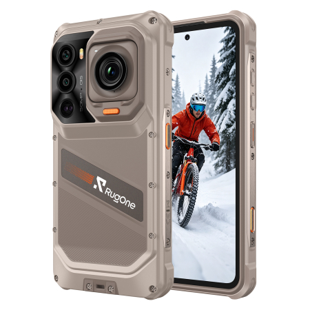 Ulefone RugOne Xsnap 7 Pro Mobile Phone, Sand Dune, 5G, eSIM, NFC, 6.67” 1.5K 120Hz, 24GB RAM (12GB + 12GB Extended), 512GB ROM, Dimensity 8400, 9300mAh 45W, 2.7K Action Camera, 64MP Night Vision, And [7]