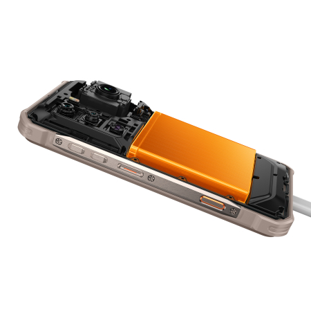 Ulefone RugOne Xsnap 7 Pro Mobile Phone, Sand Dune, 5G, eSIM, NFC, 6.67” 1.5K 120Hz, 24GB RAM (12GB + 12GB Extended), 512GB ROM, Dimensity 8400, 9300mAh 45W, 2.7K Action Camera, 64MP Night Vision, And [27]