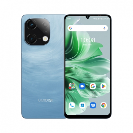 Telefoane - Telefon mobil UMIDIGI G9C, Albastru, 4G, 6.75" 90Hz, 12GB RAM (6GB + 6GB extensibili), 128GB ROM, Android 14,  50MP Ultra-Clear AI Camera, 5000mAh, Dual SIM