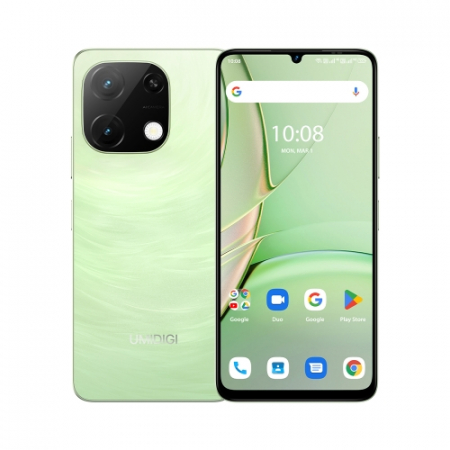 Telefoane - Telefon mobil UMIDIGI G9T, Verde, 4G, 6.75" 90Hz, 8GB RAM (4GB + 4GB extensibili), 128GB ROM, Android 14,  13MP Ultra-Clear AI Camera, 5000mAh, Dual SIM