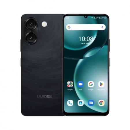 Phone - Mobile phone UMIDIGI G9A, Black, 4G, 6.75" HD+, 8GB RAM (4GB + 4GB expandable), 64GB ROM, Android 14 Go, 13MP Ultra-Clear AI Camera, 5000mAh, Dual SIM