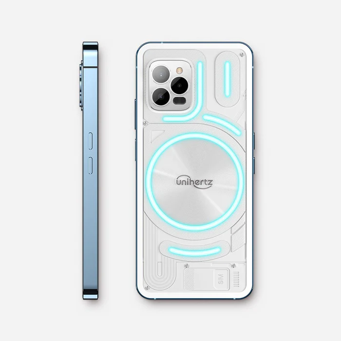 Telefon mobil Unihertz Luna Alb, 4G, 6.81", 12GB RAM, 256GB ROM, Android 12, MT6789 Octa-Core, NFC, 5000mAh, DualSIM [1]