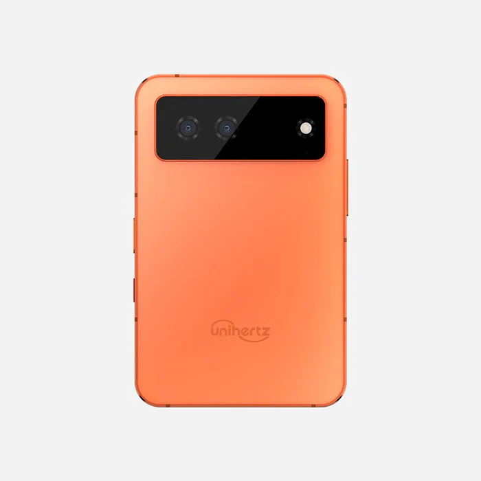Unihertz Titan 2 Elite Smartphone, Orange, 5G, QWERTY Keyboard, 4.03" AMOLED 120Hz, 12GB RAM, 256GB ROM, Dimensity 7400, 50MP + 50MP Telephoto, 33W Fast Charging, Android 16, NFC, Dual SIM + eSIM [2]