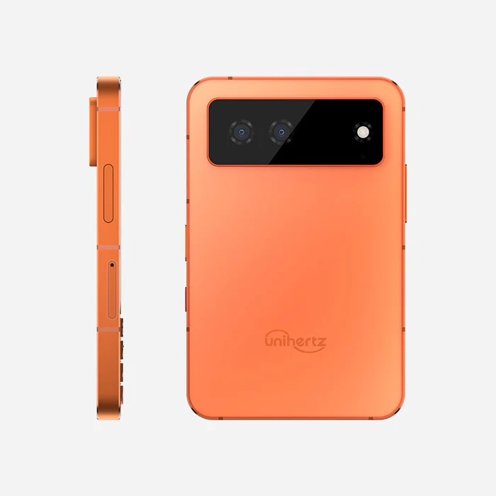 Unihertz Titan 2 Elite Smartphone, Orange, 5G, QWERTY Keyboard, 4.03" AMOLED 120Hz, 12GB RAM, 256GB ROM, Dimensity 7400, 50MP + 50MP Telephoto, 33W Fast Charging, Android 16, NFC, Dual SIM + eSIM [3]