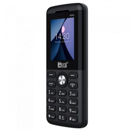 Mobiltelefon iHUNT i4 Pro, Fekete, 2G, 1.77" QVGA kijelző, 32MB RAM, 32MB ROM, Saját rendszer, FM rádió, Zseblámpa, Bluetooth, 800 mAh, Dual SIM [5]