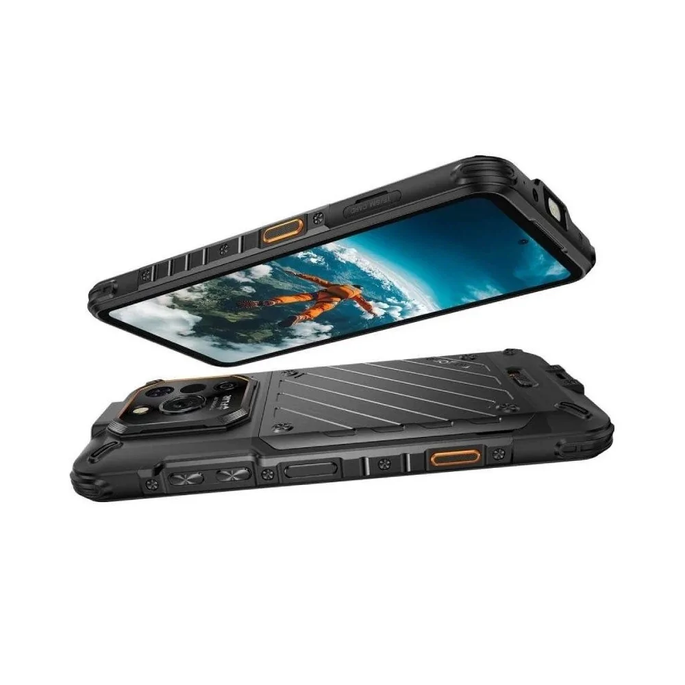 Mobile Phone Ulefone RugOne Xever 7, Black, 5G, 6.67" AMOLED, 24GB RAM (12GB + 12GB Extended), 512GB ROM, 50MP, Android 15, Dimensity 7025, Swappable Battery, eSIM, Night Vision, 33W, Dual SIM [3]