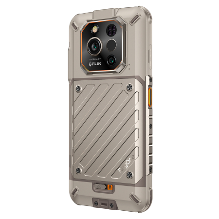Mobile Phone Ulefone RugOne Xever 7, Sand Dune, 5G, 6.67" AMOLED, 24GB RAM (12GB + 12GB Extended), 512GB ROM, 50MP, Android 15, Dimensity 7025, Swappable Battery, eSIM, Night Vision, 33W, Dual SIM [12]