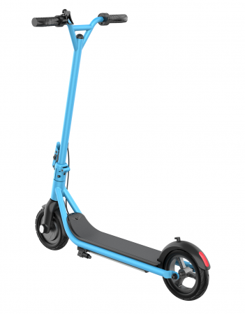 Összecsukható Elektromos Roller iSEN C1 KIDS  Kék, Bluetooth Hangszóró, 8", 200W Motor, Max Hatótáv 10-15 km, Legfeljebb 15 km/h [2]
