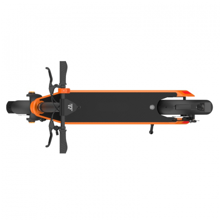 Folding electric scooter iSEN X9 Pro Orange, 10 inch, 1100W, maximum autonomy 100km, speed up to 40km/h, removable battery 48V15.6A [8]