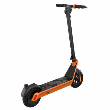 Folding electric scooter iSEN X9 Pro Orange, 10 inch, 1100W, maximum autonomy 100km, speed up to 40km/h, removable battery 48V15.6A [2]