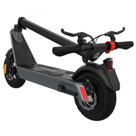 Folding electric scooter iSEN X9 Plus Grey, 10 inch, 850W, maximum autonomy 65km, speed up to 36km/h, removable battery 36V15.6Ah [4]