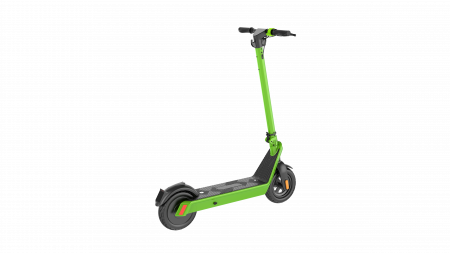 Folding Electric Scooter iSEN X9 Plus 2025 Green, BT, 10 inch, 850W, maximum range 65km, up to 40km/h, detachable battery 15.6Ah [6]