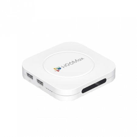 TV Box - TV Box iSEN H96Max M1 Plus, 8K, Ultra HD, 3D, Android 14, HDR10, 4GB RAM + 128GB ROM, RK3528, WiFi 6, BT 5.4, Ok Google, AirPlay, DLNA, Ethernet