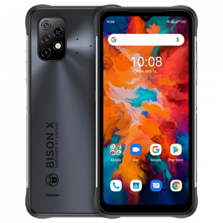 Telefoane Rezistente - Telefon mobil UMIDIGI BISON X10 4/64 Negru