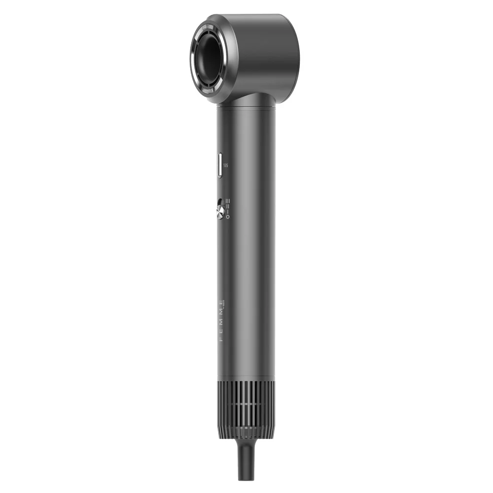 iHunt Femme 7-in-1 Dryer HD4 PRO Hair Dryer, Grey, 1300W, 600 Million Negative Ions, 110,000 rpm, 8 Programs [3]