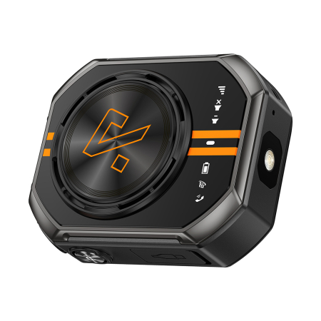 Walkie Talkie RugOne XLink 7, Negru, 4G, Comunicare vocală AI, GPS, Bluetooth 5.2, SOS, Baterie 1050mAh, USB-C, Nano SIM [15]
