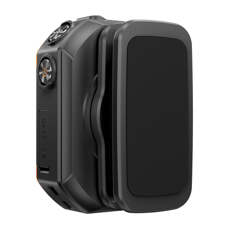 Walkie Talkie RugOne XLink 7, Negru, 4G, Comunicare vocală AI, GPS, Bluetooth 5.2, SOS, Baterie 1050mAh, USB-C, Nano SIM [12]