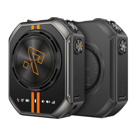 Walkie Talkie RugOne XLink 7, Negru, 4G, Comunicare vocală AI, GPS, Bluetooth 5.2, SOS, Baterie 1050mAh, USB-C, Nano SIM [21]