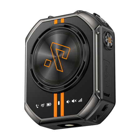 Walkie Talkie RugOne XLink 7, Negru, 4G, Comunicare vocală AI, GPS, Bluetooth 5.2, SOS, Baterie 1050mAh, USB-C, Nano SIM [17]