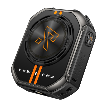 Walkie Talkie RugOne XLink 7, Negru, 4G, Comunicare vocală AI, GPS, Bluetooth 5.2, SOS, Baterie 1050mAh, USB-C, Nano SIM [18]