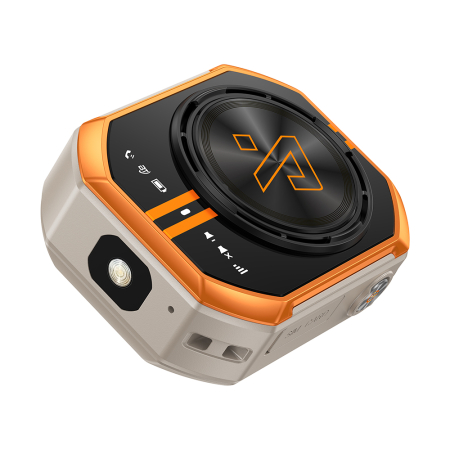 Walkie Talkie RugOne XLink 7, Sand Dune, 4G, Comunicare vocală AI, GPS, Bluetooth 5.2, SOS, Baterie 1050mAh, USB-C, Nano SIM [13]