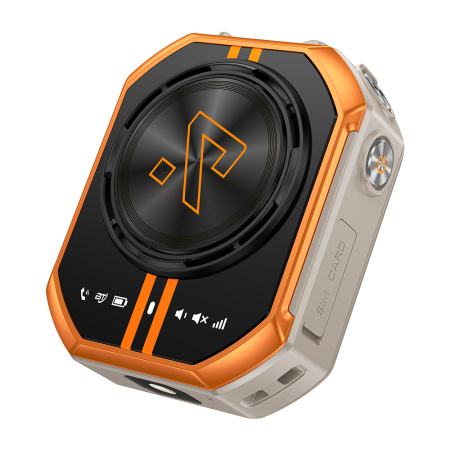 Walkie Talkie RugOne XLink 7, Sand Dune, 4G, Comunicare vocală AI, GPS, Bluetooth 5.2, SOS, Baterie 1050mAh, USB-C, Nano SIM [16]