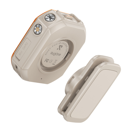 Walkie Talkie RugOne XLink 7, Sand Dune, 4G, Comunicare vocală AI, GPS, Bluetooth 5.2, SOS, Baterie 1050mAh, USB-C, Nano SIM [10]