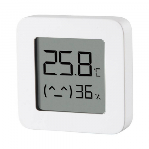 Termohigrometru wireless Xiaomi Mi Temperature and Humidity Monitor 2, LCD 1.5", Bluetooth v4.2, CR2032, Alb [2]