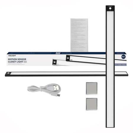 Yeelight Senzor de miscare pentru lumina de dulap 60cm (negru) 2700K [6]