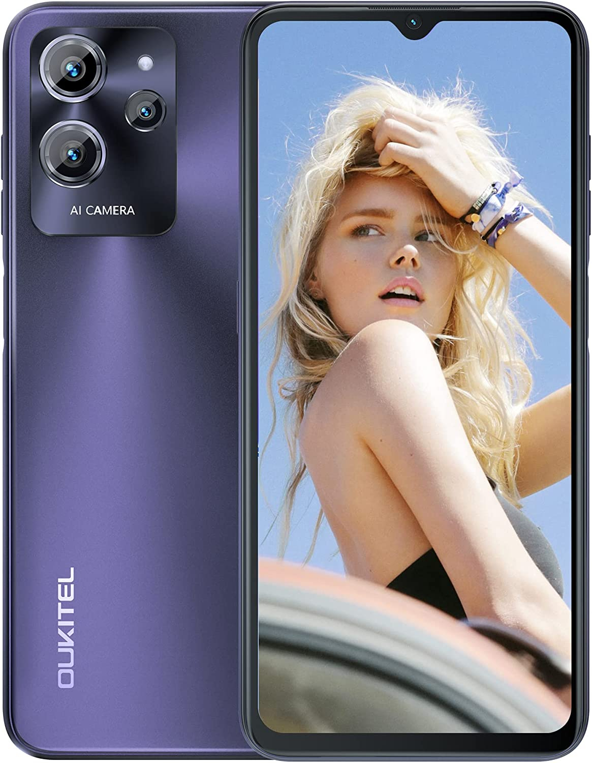 OUKITEL C32 4G Smartphone 6.517-inch Display T606 8GB+128GB