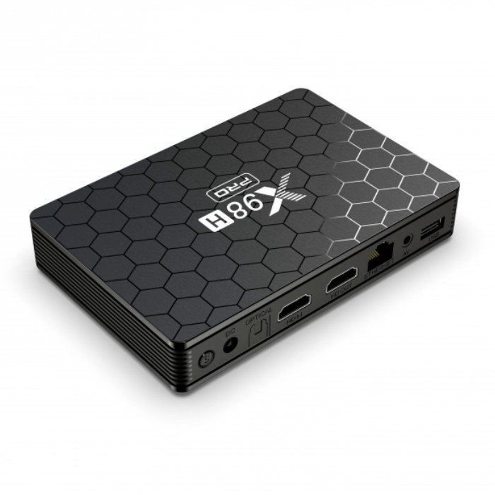 TV Box iSEN X98H PRO Smart Media Player Negru, 4K, 2GB RAM, 16GB ROM, Android 12, Allwinner H618 Qua