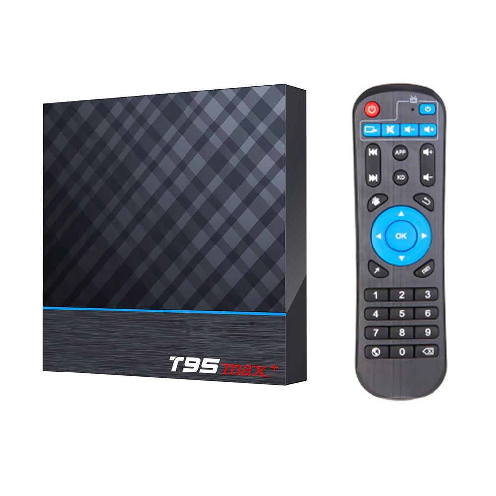 TV Box T95 Max Plus, 8K, 4GB RAM, 32GB ROM, Android 9, S905X3 Quad Core ...